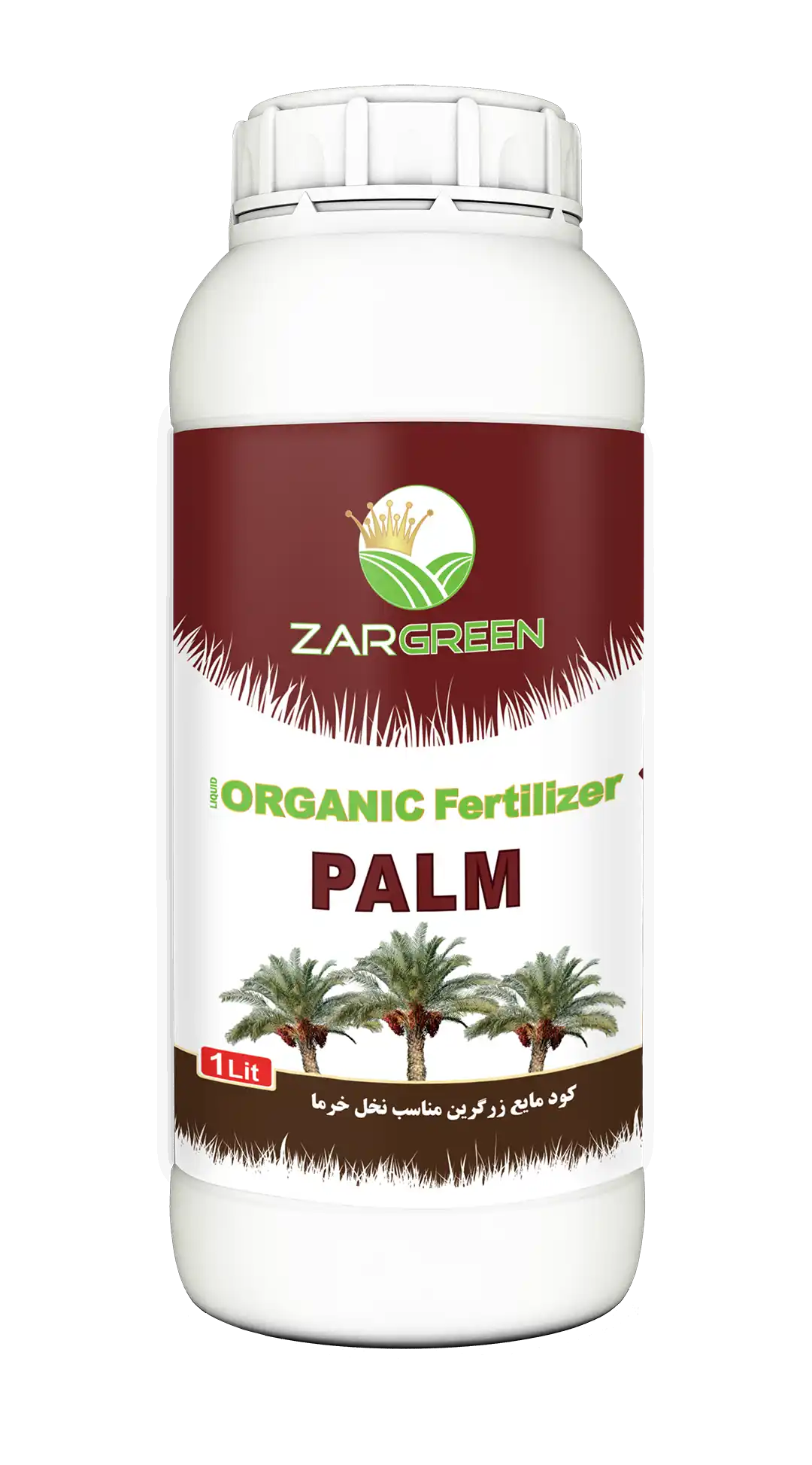 Zargreen Palm, کود مایع آلی مخصوص نخل زرگرین